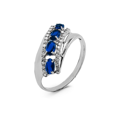 1-008р-108 Кольцо Серебро925