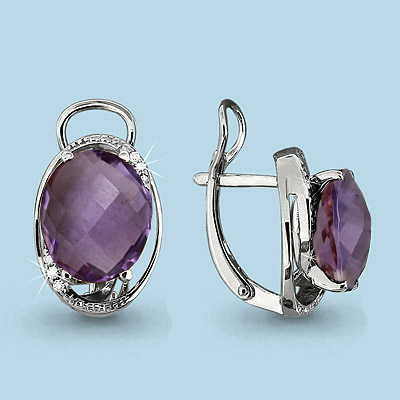 4423204А Серьги Серебро925