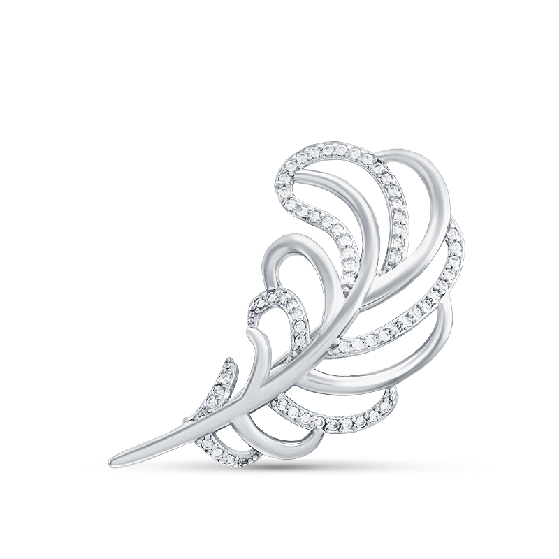 08FYX0182-113 Брошь Серебро925