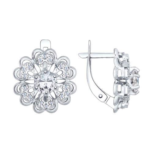 92021536 Серьги Серебро925