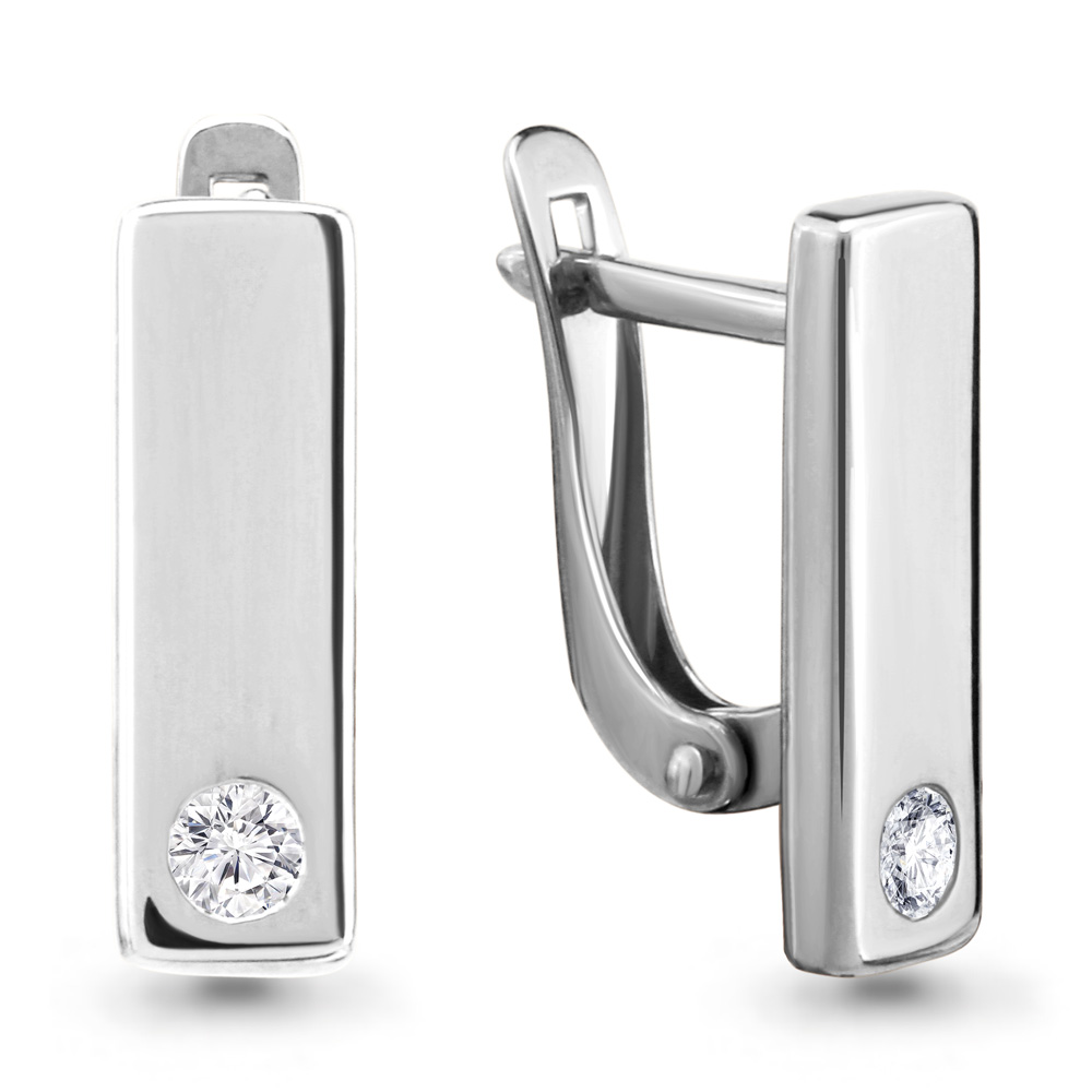 46463А Серьги Серебро925