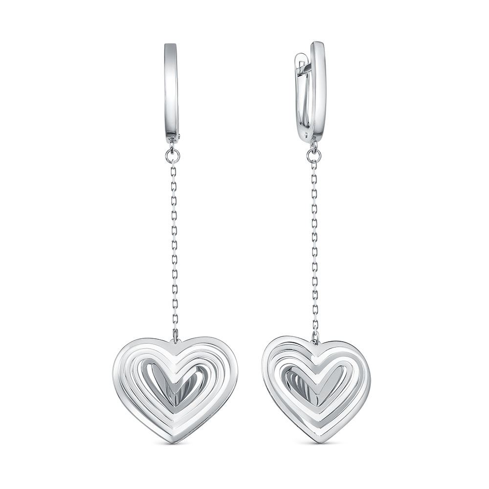 с120864 Серьги Серебро925