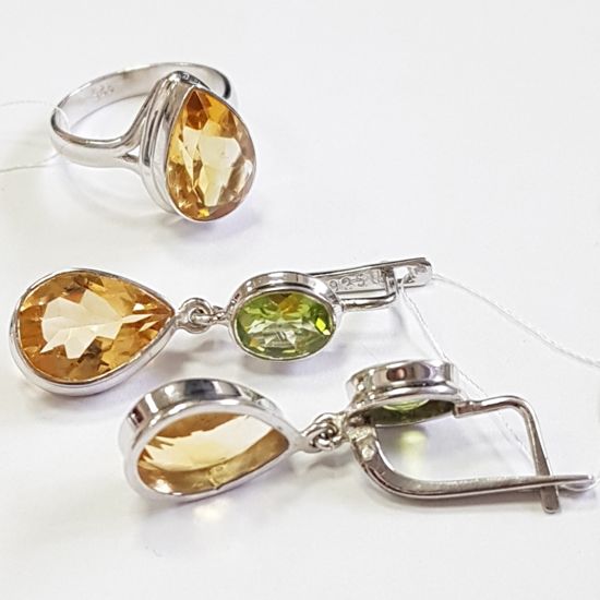 ИАСК.300ЦТR Серьги Серебро925