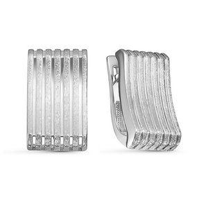 с221826 Серьги Серебро925