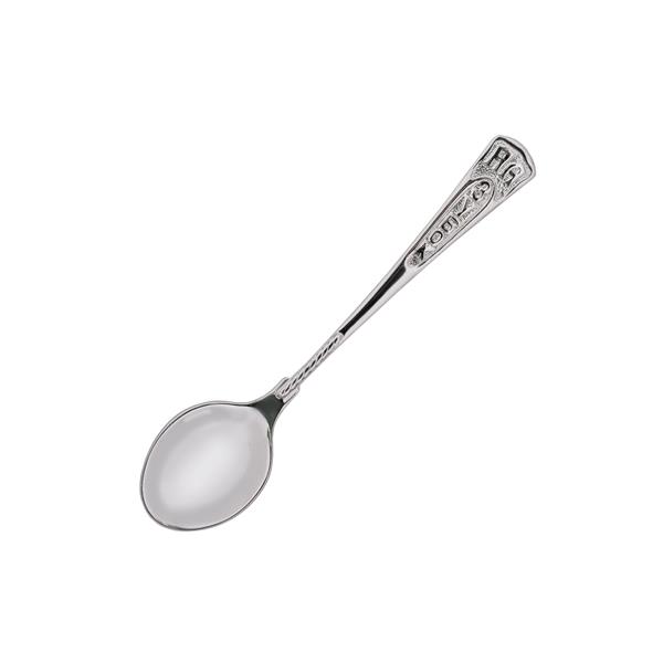 Ложка кофейная из серебра 925 930045