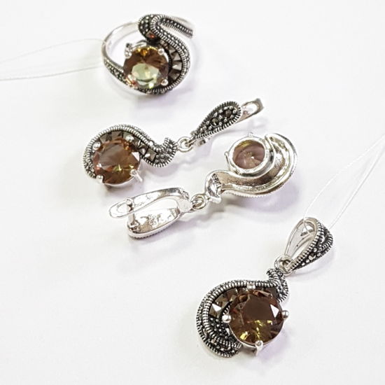 ТАКН.265СТN Кольцо Серебро925