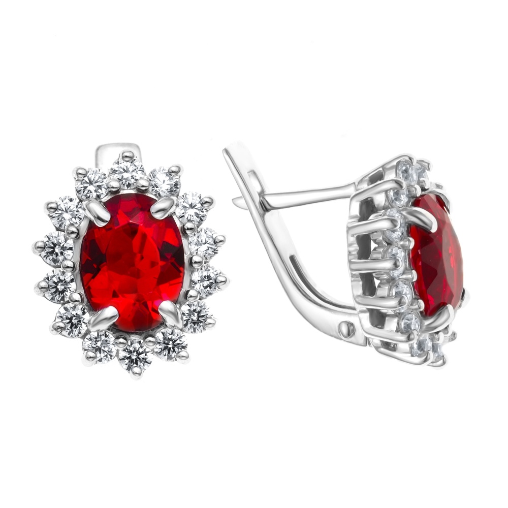 ср-150-РБ Серьги Серебро925