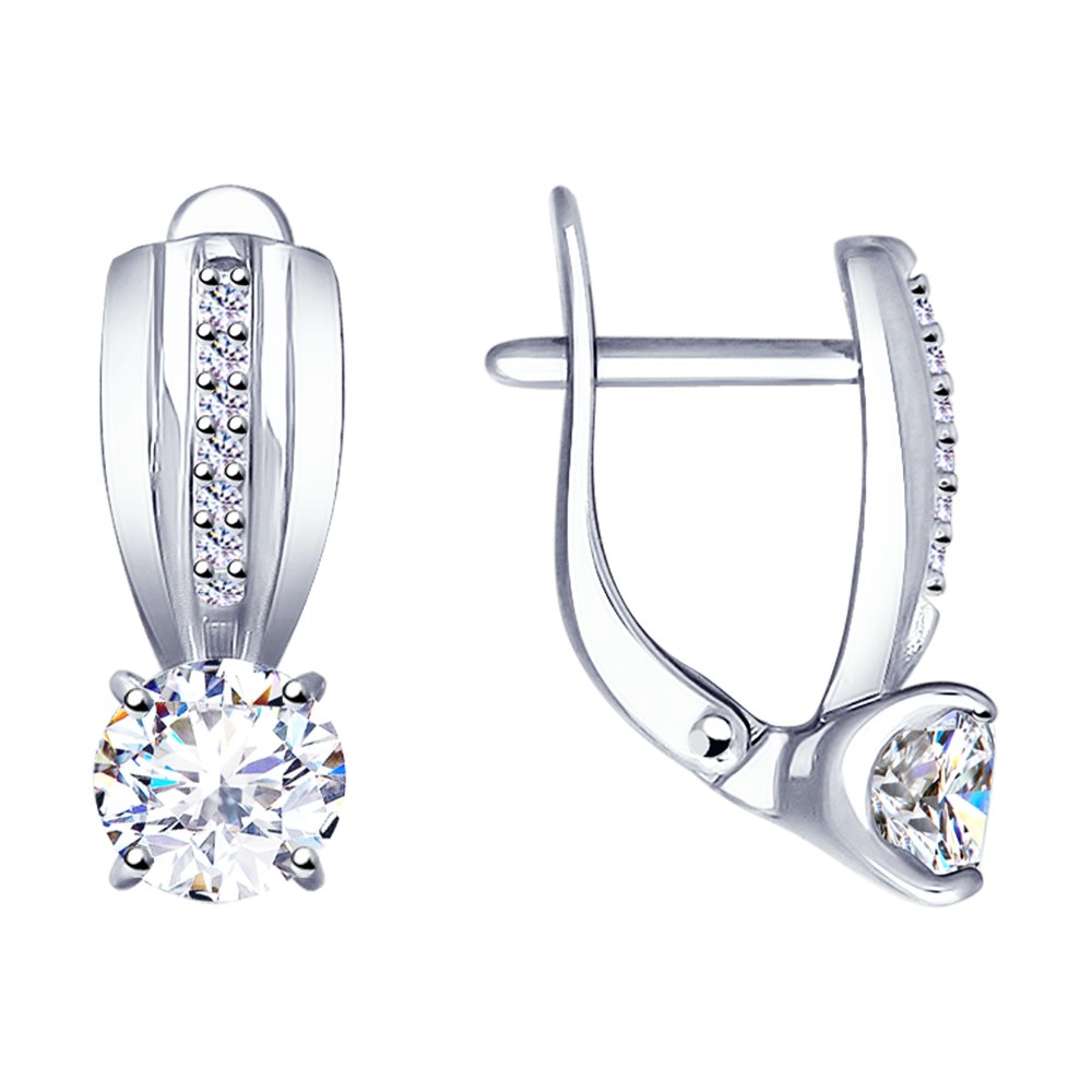 89020101 Серьги Серебро925