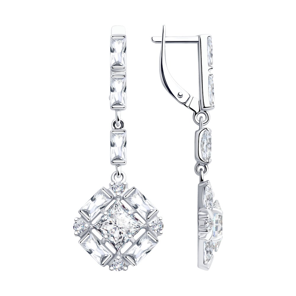 94023296 Серьги Серебро925