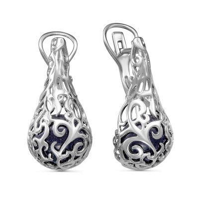 с-3576рк637 Серьги Серебро925