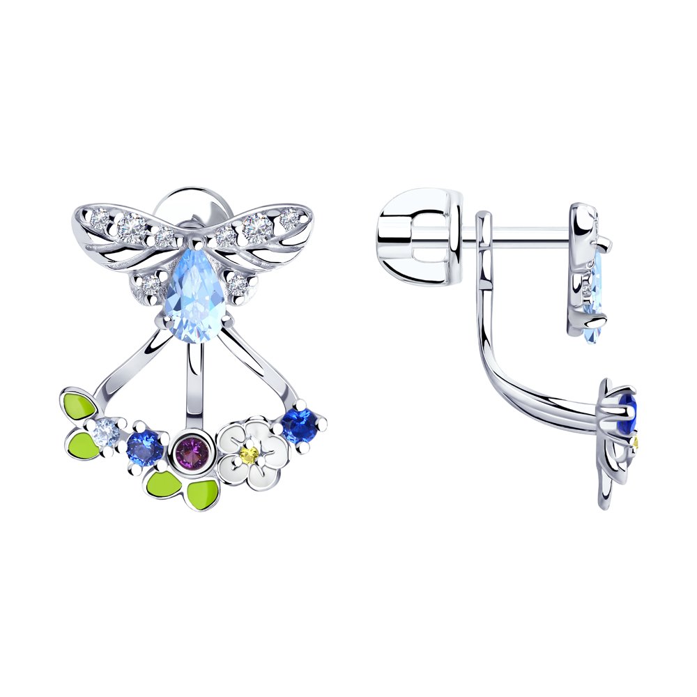 94023628 Серьги Серебро925