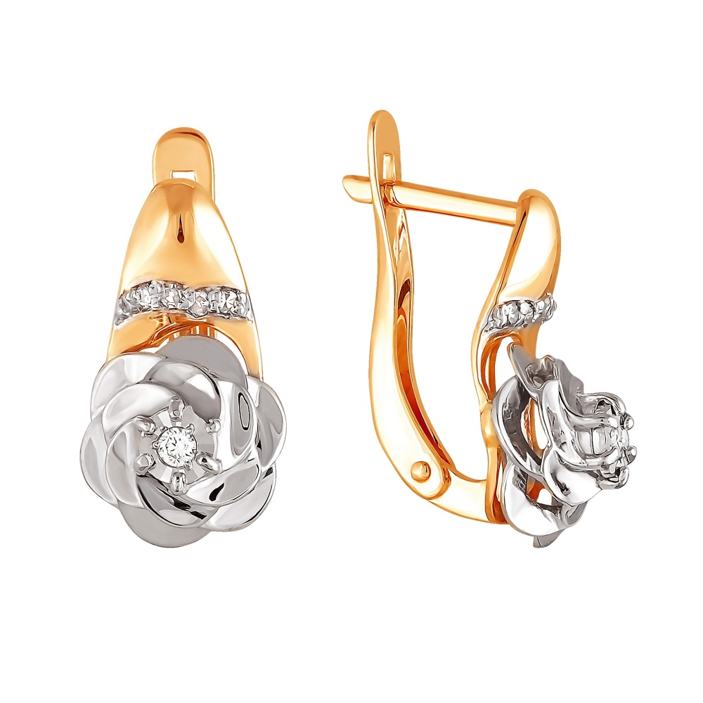 2124013 Серьги Золото585