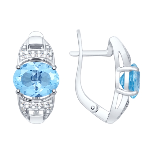 92021741 Серьги Серебро925