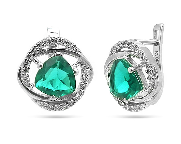 632319 Серьги Серебро925