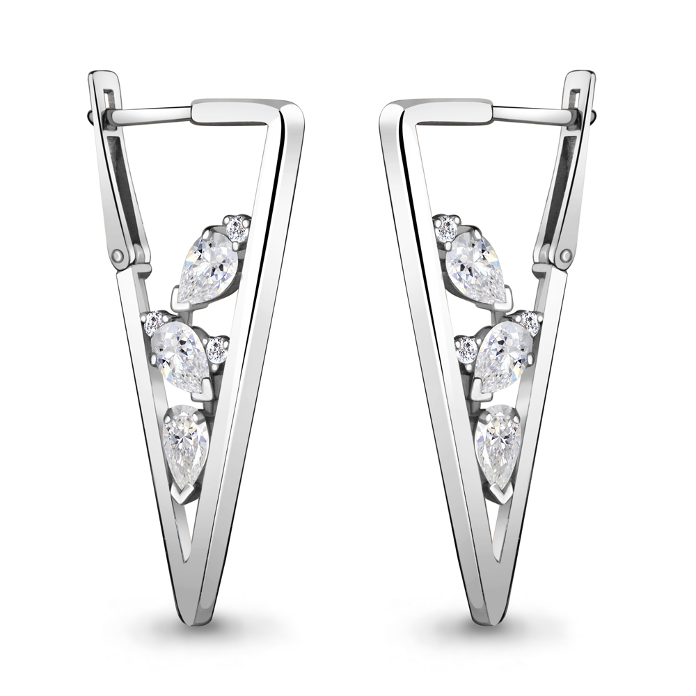 48219А.5 Серьги Серебро925