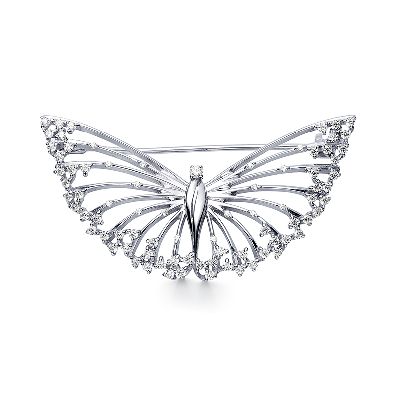 901081260 Брошь Серебро925