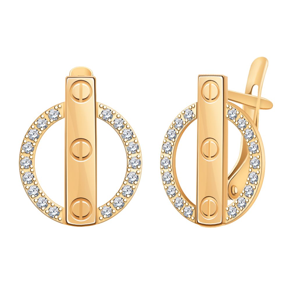 21170з-925 Серьги Серебро925