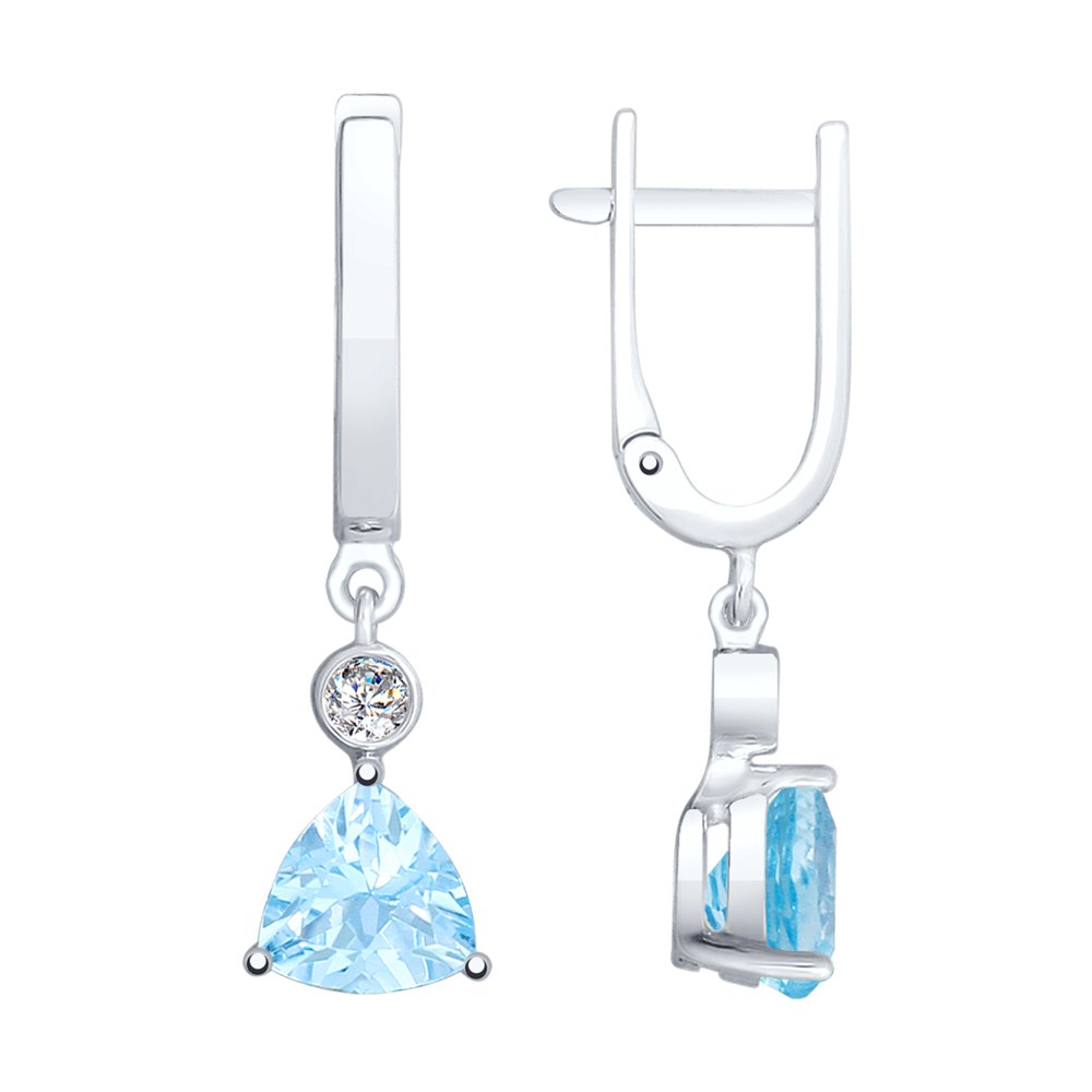 92021971 Серьги Серебро925