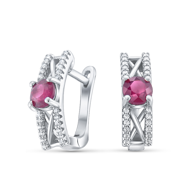 22KNYS1831-155 Серьги Серебро925