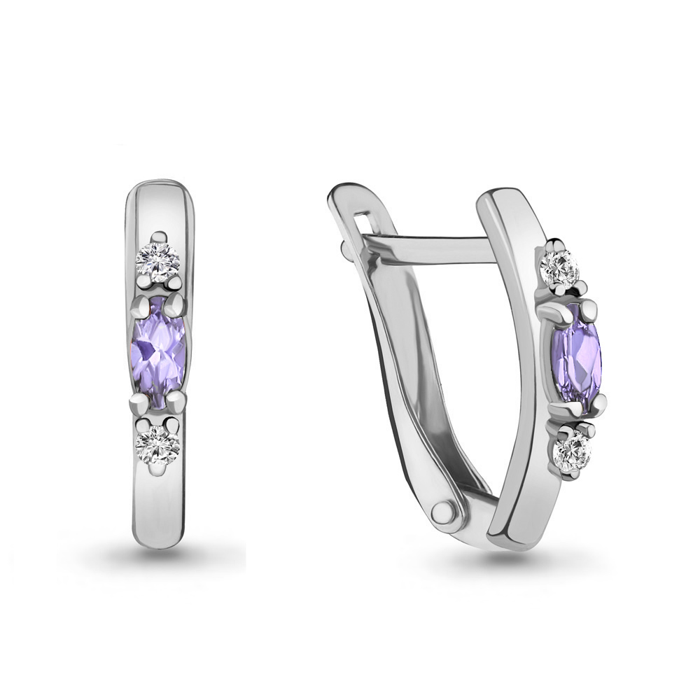 46901Д.5 Серьги Серебро925