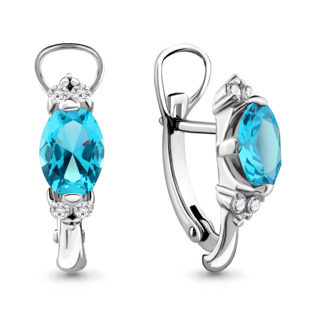 4414105А Серьги Серебро925