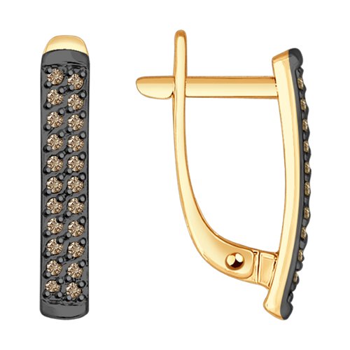 1021154 Серьги Золото585