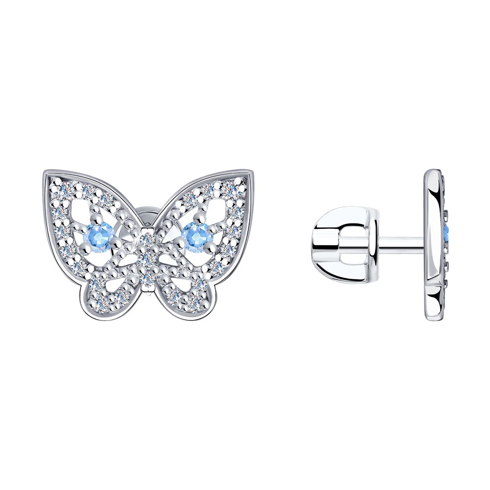 94023757 Серьги Серебро925