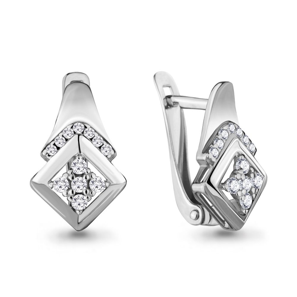 46643А Серьги Серебро925