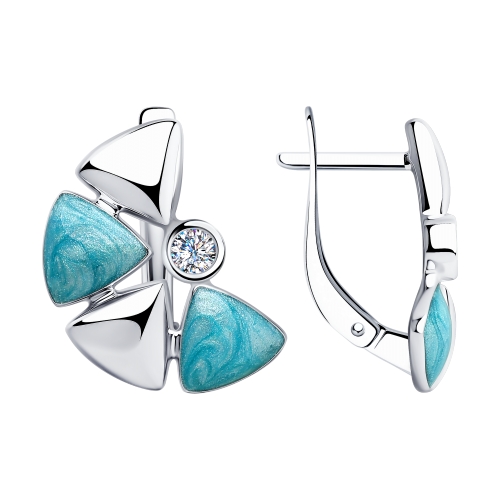 Серьги из серебра 925 пробы