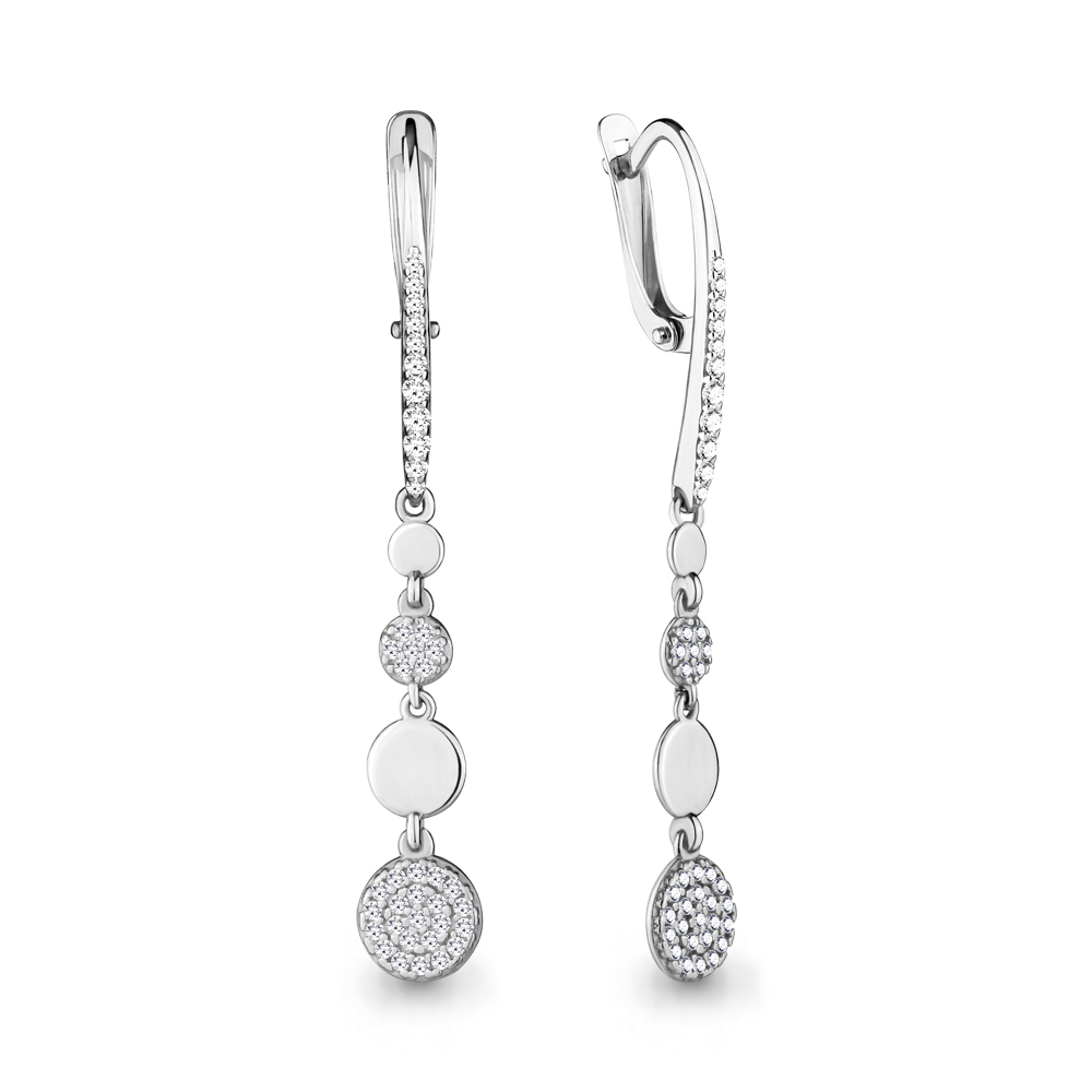 46386А Серьги Серебро925