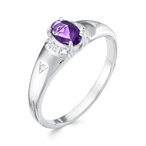 01-1049/00АМ-00 Кольцо Серебро925